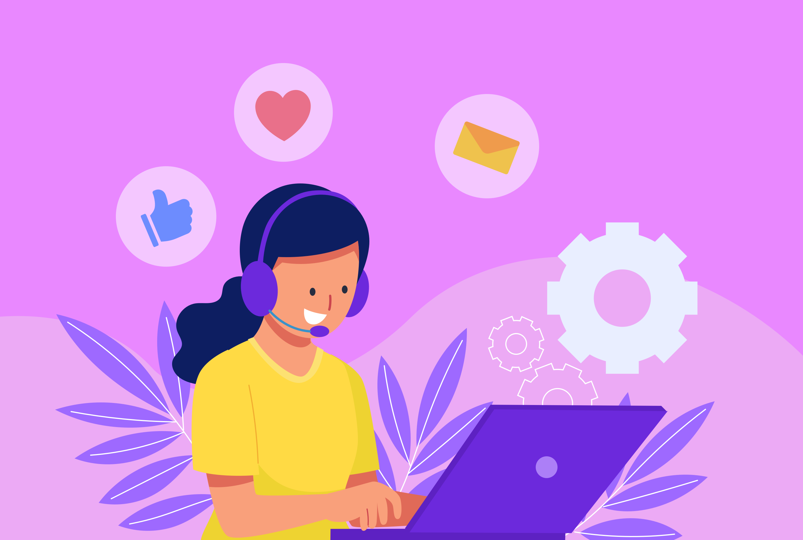 it customer service blog header