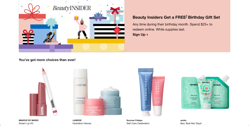 Sephora’s Beauty Insider Loyalty Program members get exclusive perks