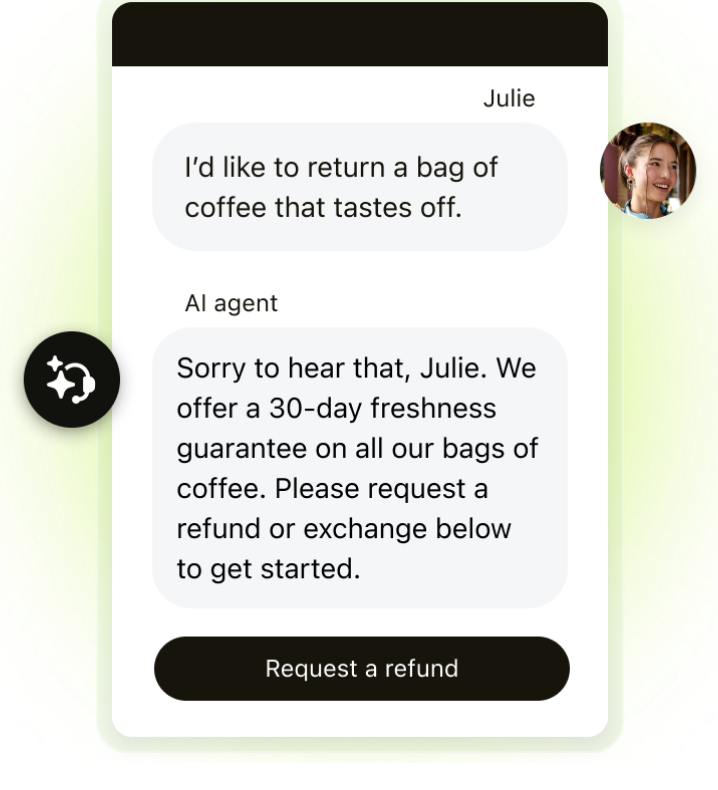 Zendesk’s AI automatically resolves common queries and FAQs