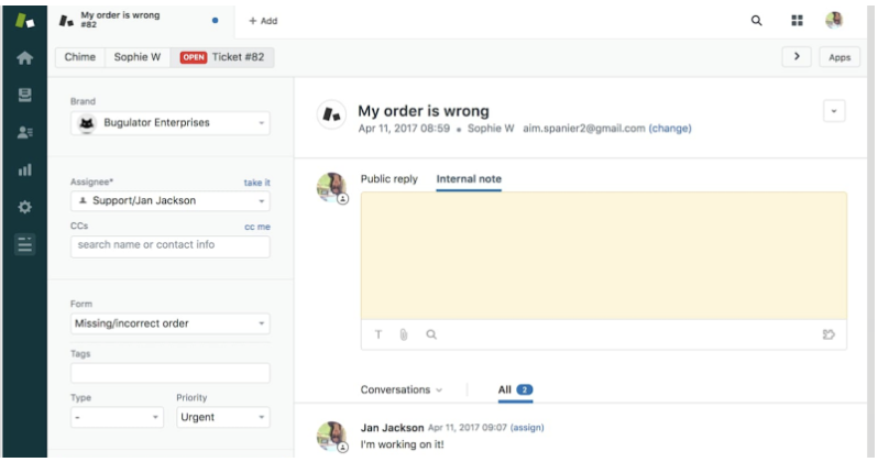 Zendesk Agent Workspace