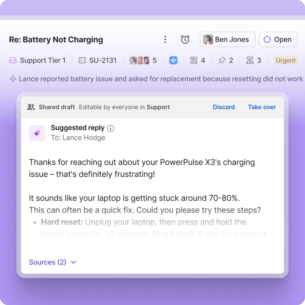 Front’s AI copilot