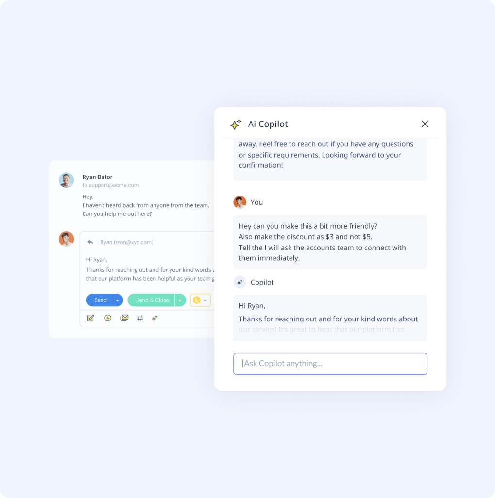 Hiver’s AI Copilot