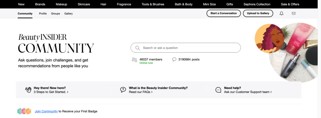 Sephora Beauty Insider Community