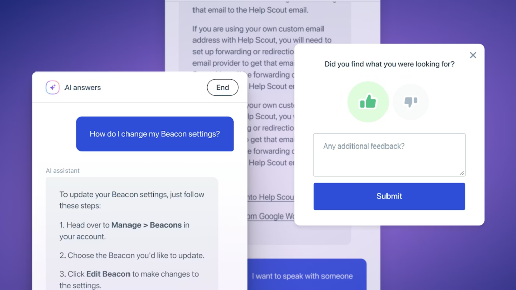 Help Scout’s AI Answers