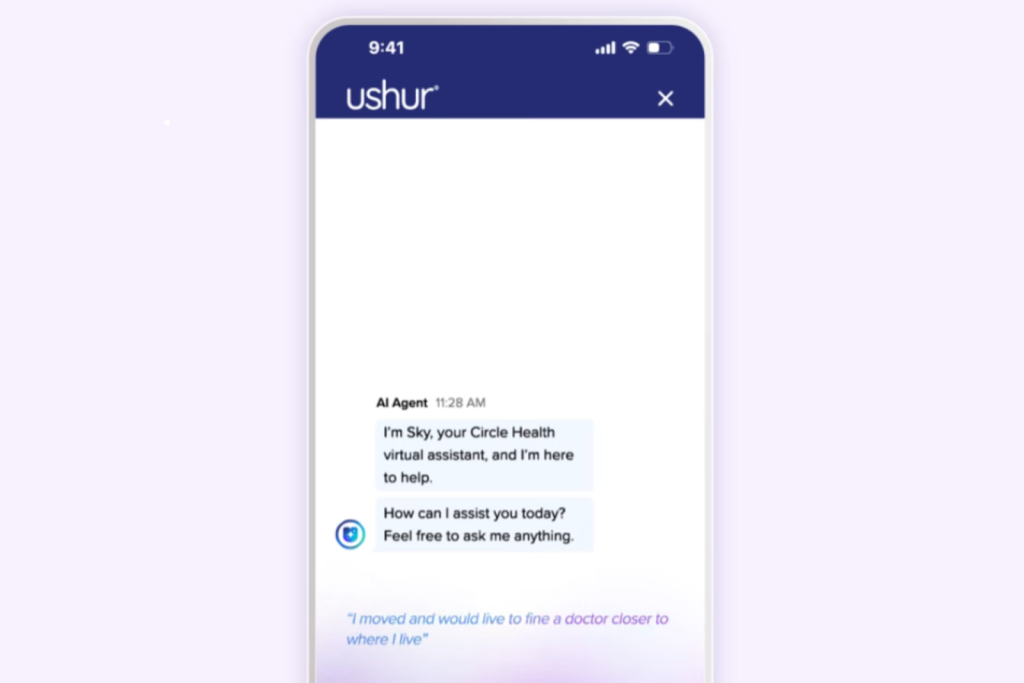 Usher is great for industries like insurance, healthcare, and finance