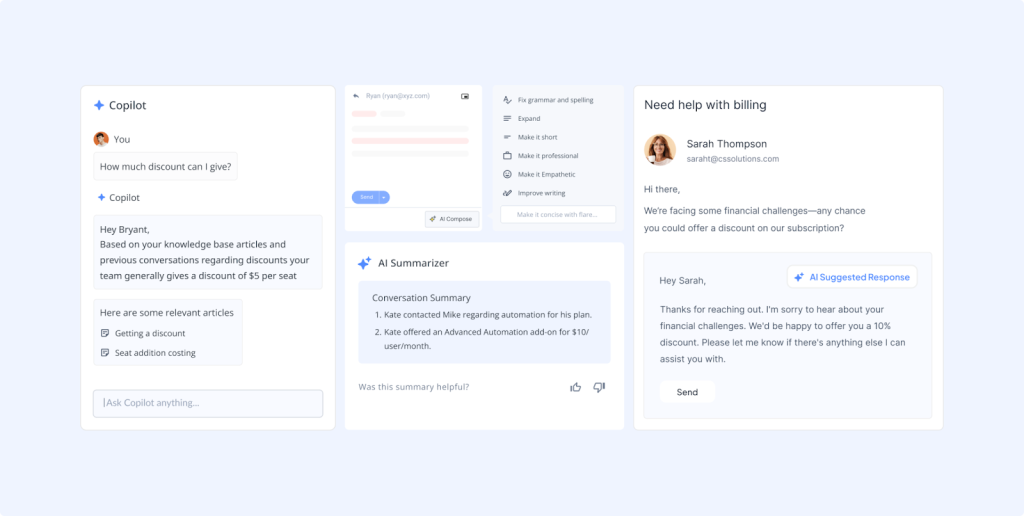 Hiver’s AI Copilot