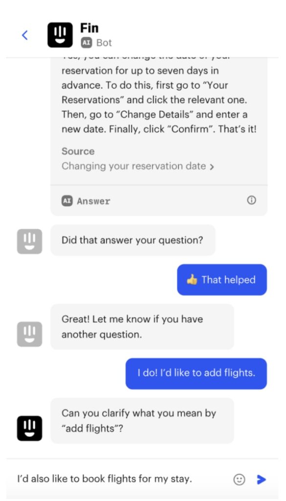 Intercom’s Fin Chatbot