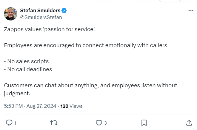 personalized experience