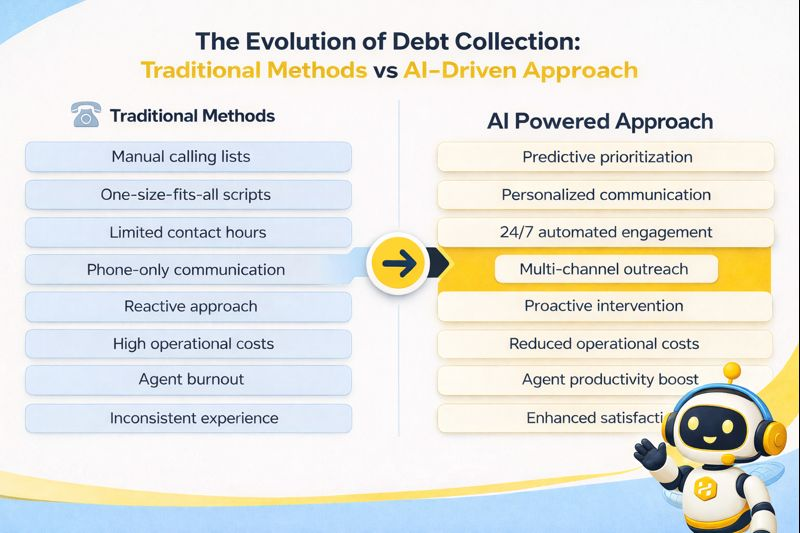 How AI-Driven Collections Differ from Traditional Methods