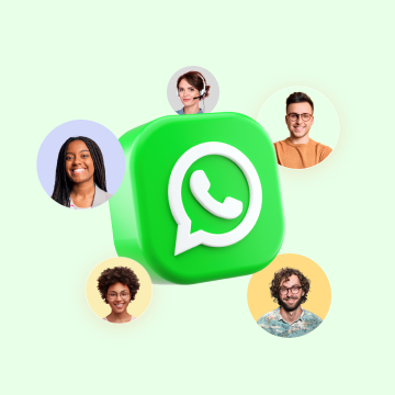 WhatsApp conversations from shared inbox