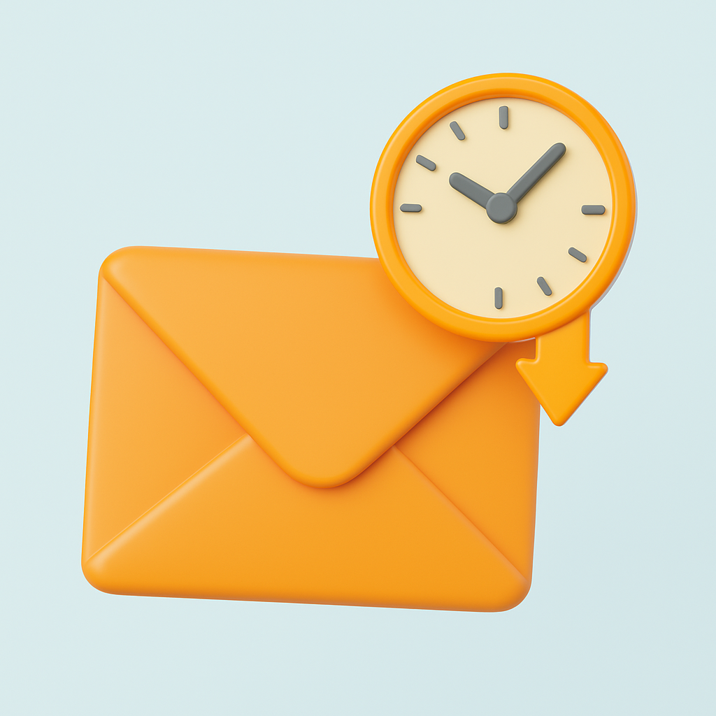 Email response time tracking