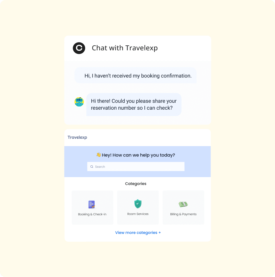 Reduce costs with self-service