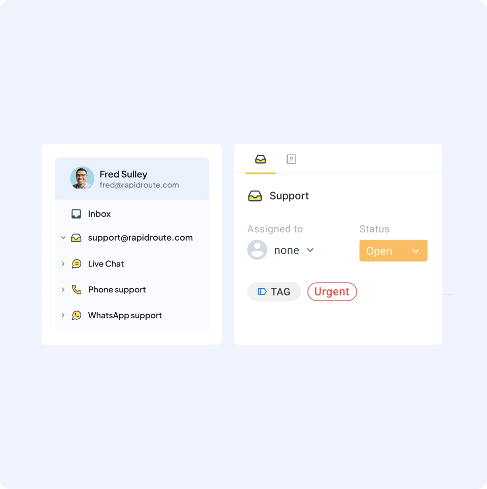 Ensure accountability on every email across orders@, support@ and more