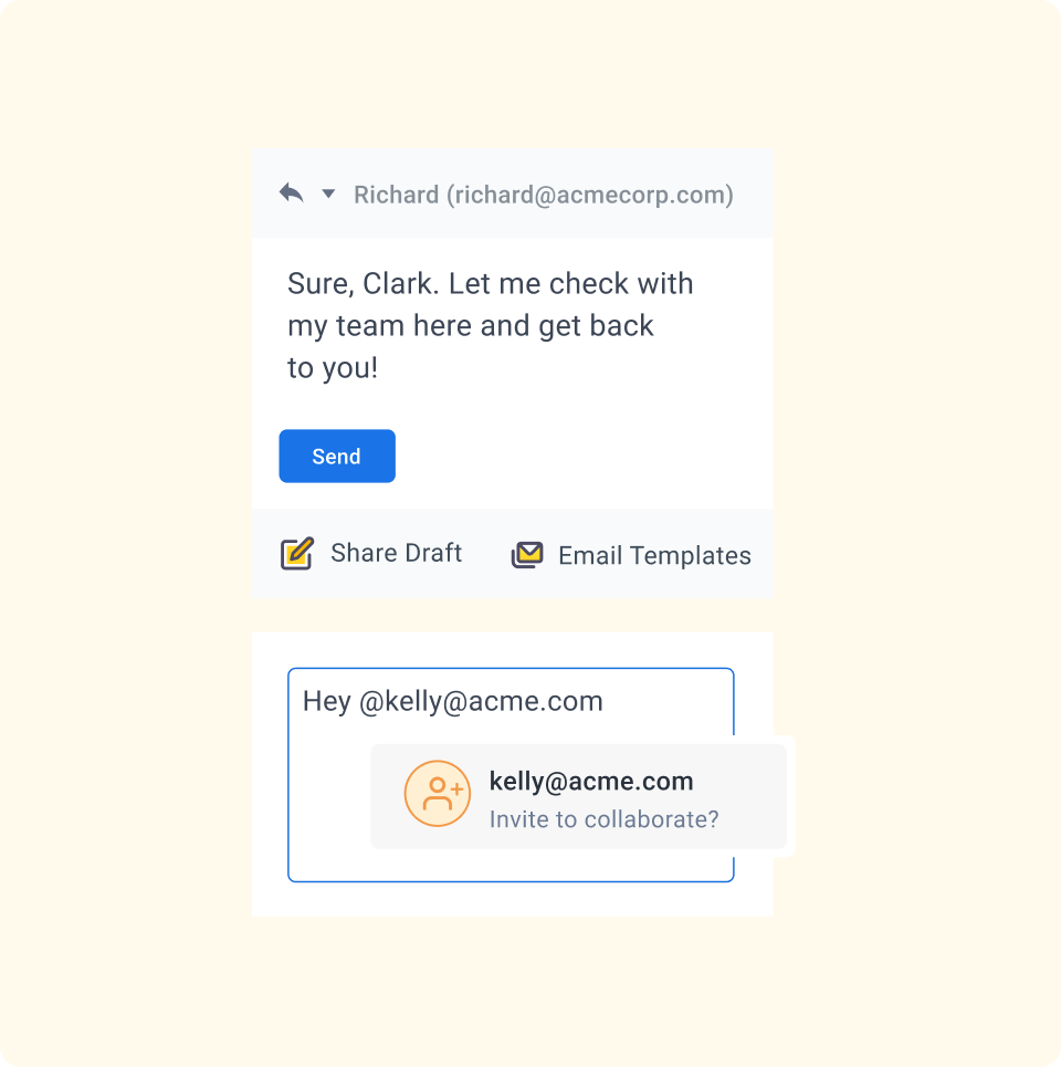 Collaborate smoothly on client accounts