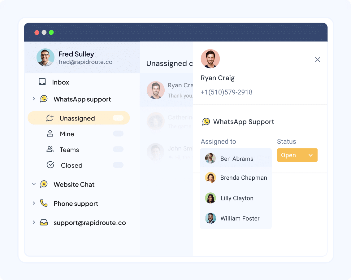 Deliver personalized customer service on WhatsApp