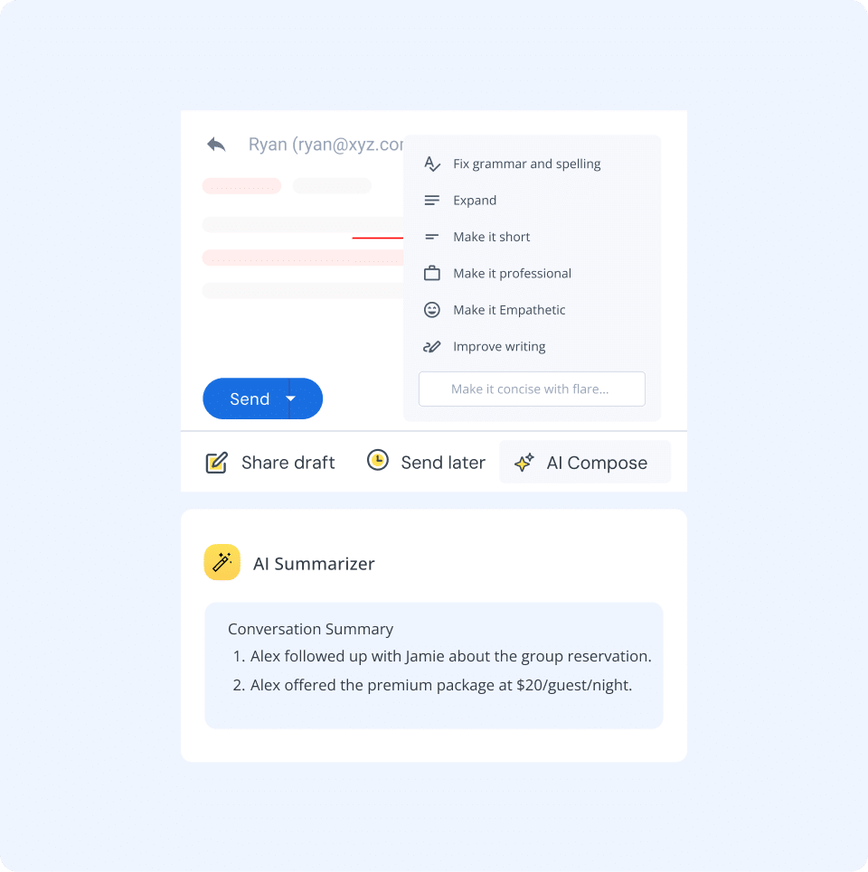 Support customers faster and smarter with AI