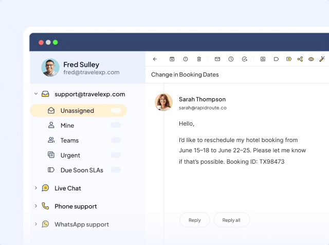 Best customer service helpdesk software for travel & hospitality
