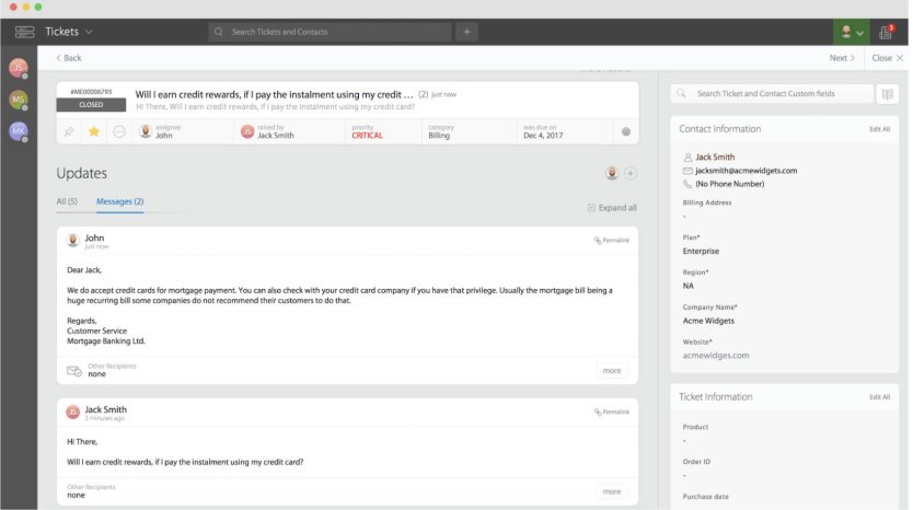 HappyFox is surprisingly easy to use despite being quite rich in features