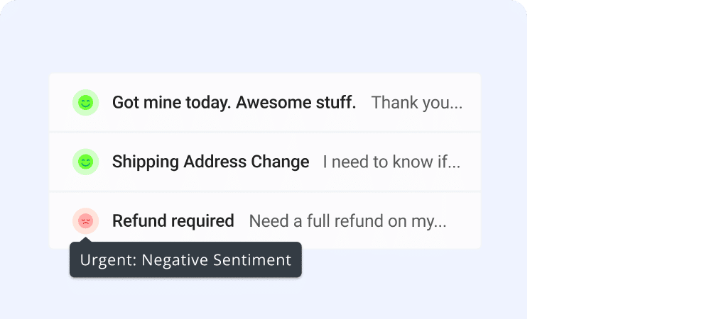 Analyse sentiment with AI Copilot