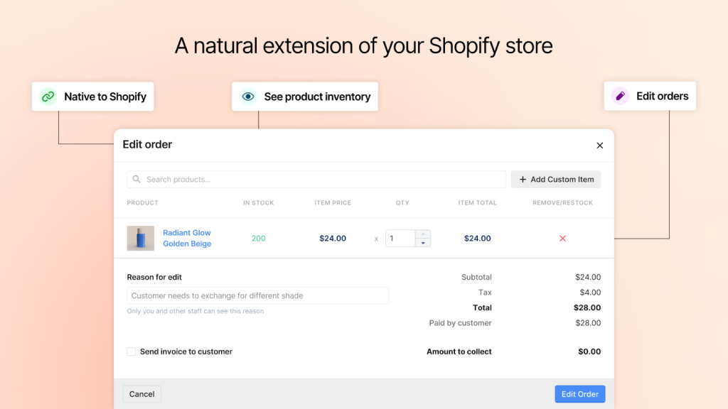 Gorgias integrates deeply with Shopify, letting agents edit orders and manage customer requests