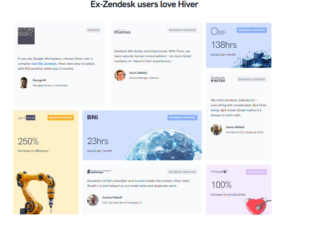 Ex zendesk users review