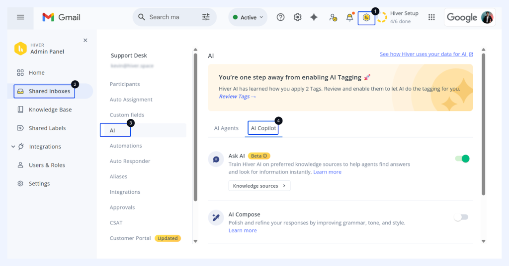 Hiver’s AI Copilot
