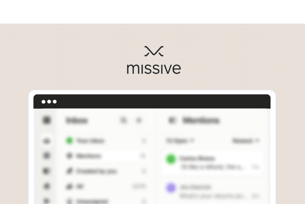 Missive Alternative
