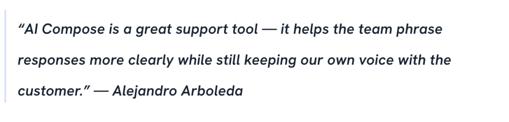 AI made the workflow even stronger