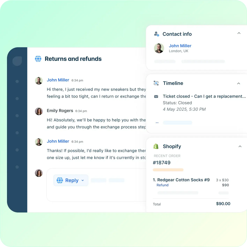 Freshdesk help desk tool