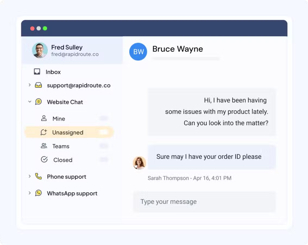Hiver’s AI-powered Live Chat and Chatbots for instant support