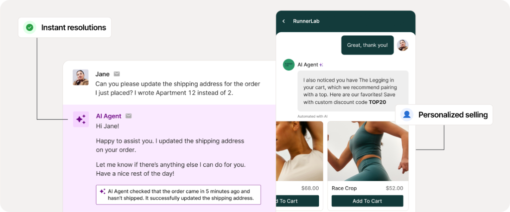Gorgia’s ecommerce native AI chatbot