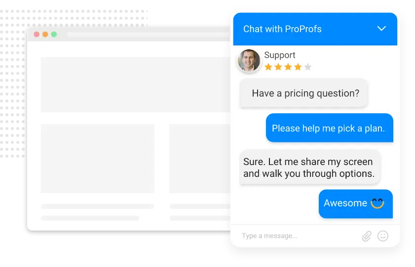 Proactive messaging can help your customers make decisions faster