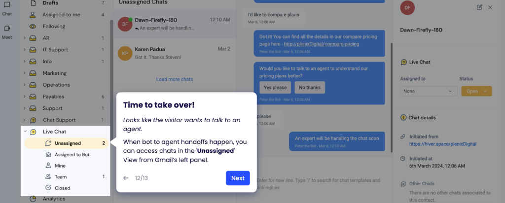 A smooth handoff ensures customers don’t have to repeat themselves