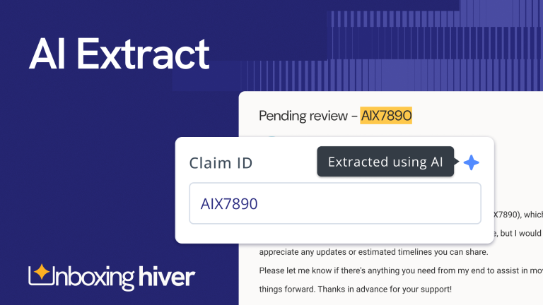 Smarter Automations with Hiver’s AI Extract
