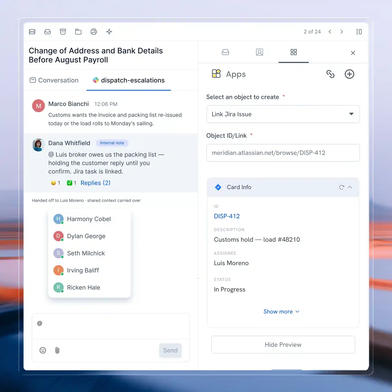 Collaborate across teams, tools, and channels